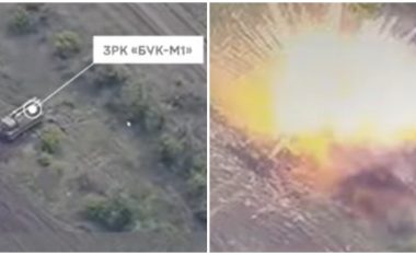 Paka para se të lansonte raketat mbi pozicionet e ukrainasve, sistemi raketor rus Buk-M1 shkatërrohet – goditet direkt
