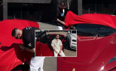 Butrint Imeri bëhet me veturë të re Ferrari
