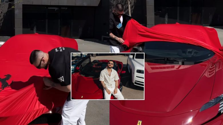 Butrint Imeri bëhet me veturë të re Ferrari