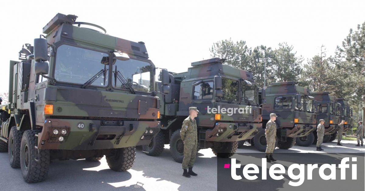 Kajtazi: The military trucks, which the FSK received from Germany - can ...