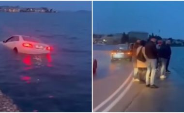 Shoferi kroat përfundoi me Mercedes në Detin Adriatik
