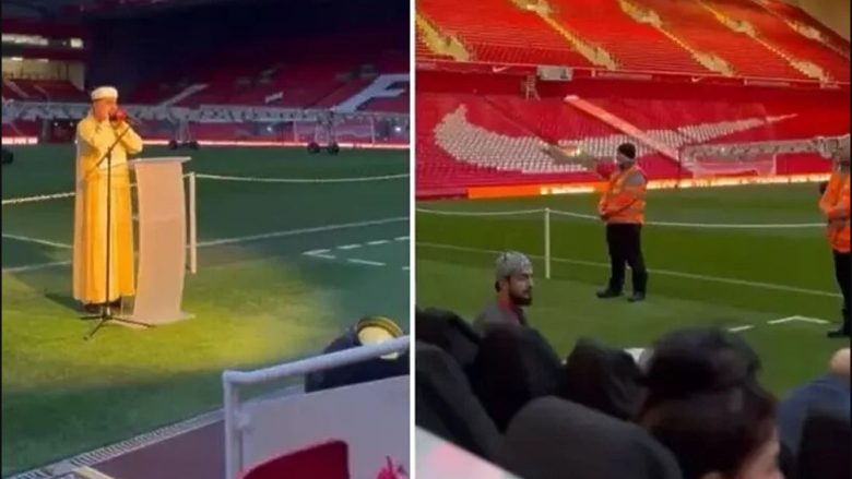 Liverpooli organizoi një iftar për tifozët në Anfield, thirrja e ezanit kumbonte në stadiumin ikonik