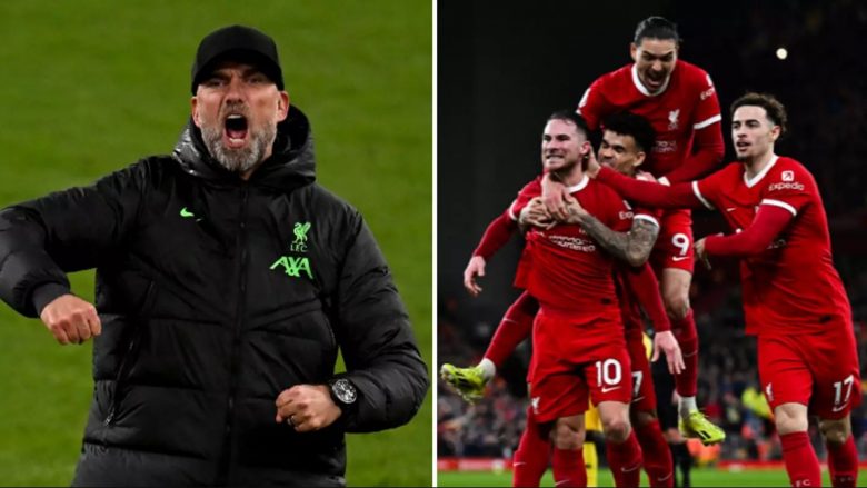 Liverpooli vendosi rekord të ri të pabesueshëm në Ligën Premier