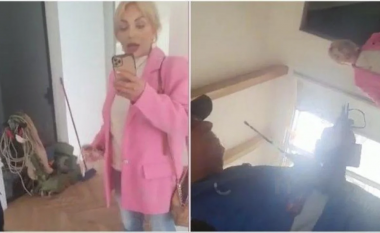 “Ndihmë, ndihmë”- publikohet videoja konfliktuoze e këngëtares Maya dhe bashkëshortit të saj në banesë, momenti kur mbërrin policia