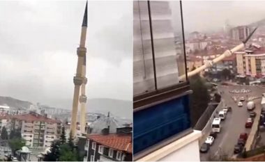Stuhia rrëzoi minaren e një xhamie në Turqi – por ky nuk ishte dëmi i vetëm që shkaktoi
