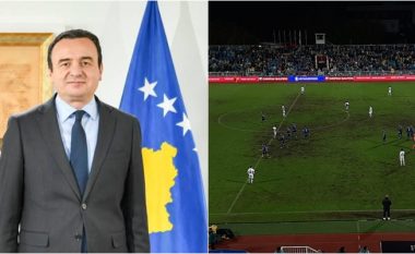 Albin Kurti premton 200 milionë euro investime për të përmirësuar infrastrukturën e futbollit