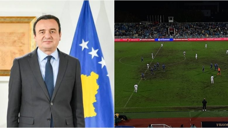 Albin Kurti premton 200 milionë euro investime për të përmirësuar infrastrukturën e futbollit