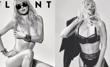 Paris Hilton del nudo dhe shfaq dekoltenë e saj, për kopertinën e revistës “Flaunt”