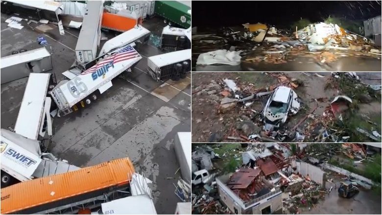 Të paktën katër të vdekur nga një tornado në Oklahoma – kërcënimi i stuhive të forta vazhdon nga Missouri në Teksas
