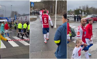 Ndodh në elitën e futbollit norvegjez: Futbollistët për të dalë në fushë duhet të kalojnë rrugën nën përcjelljen e policisë 