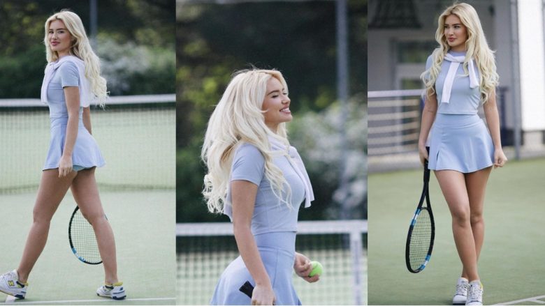 Dea Mishel shfaqet si teniste në fotografitë e fundit në Instagram