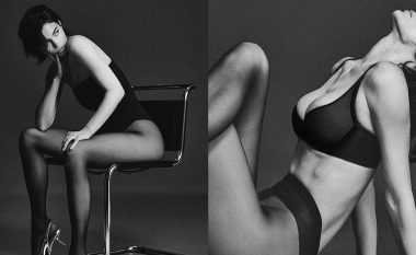 Kylie Jenner tregon linjat mahnitëse, në imazhe të reja për fushatën e “Sam Edelman”