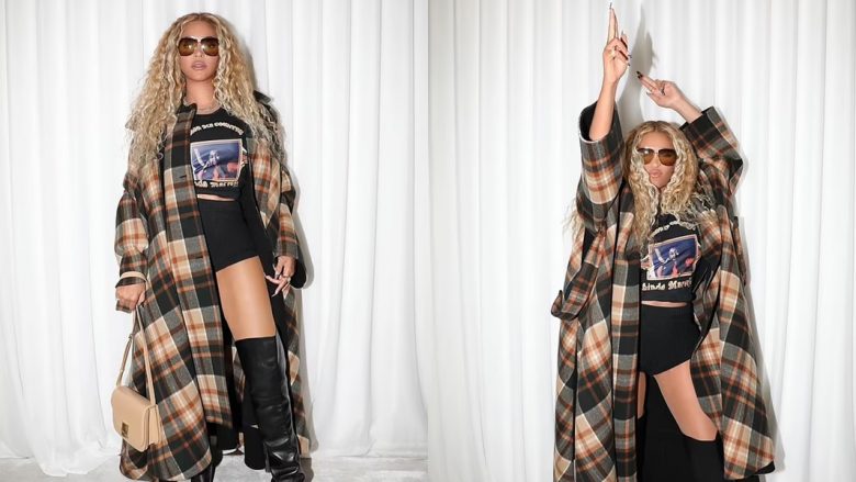 Beyonce shfaqet plot stil, ndërsa feston suksesin e albumit të saj të ri “Cowboy Carter”
