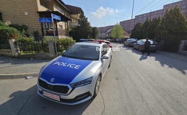 Shpërthim në Lagjen e Universitetit në Prishtinë, Policia në vendngjarje