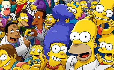 Vdes një nga personazhet historikë të serialit “The Simpsons”