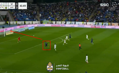 Ronaldo kompleton het-trikun e tij në pjesën e parë te Al Nassr, shton edhe dy asistime