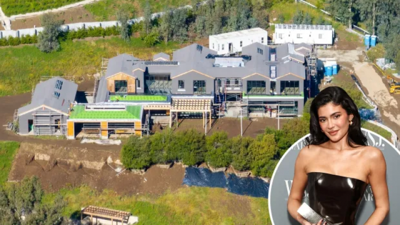 Fotografitë ajrore tregojnë pallatin luksoz prej 14 milionë eurosh që Kylie Jenner është duke ndërtuar në Los Angeles