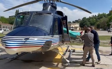 QMK: Pacienti nga Maqedonia ka mbërritur në Shkup nga Hungaria me helikopterin e MPB-së
