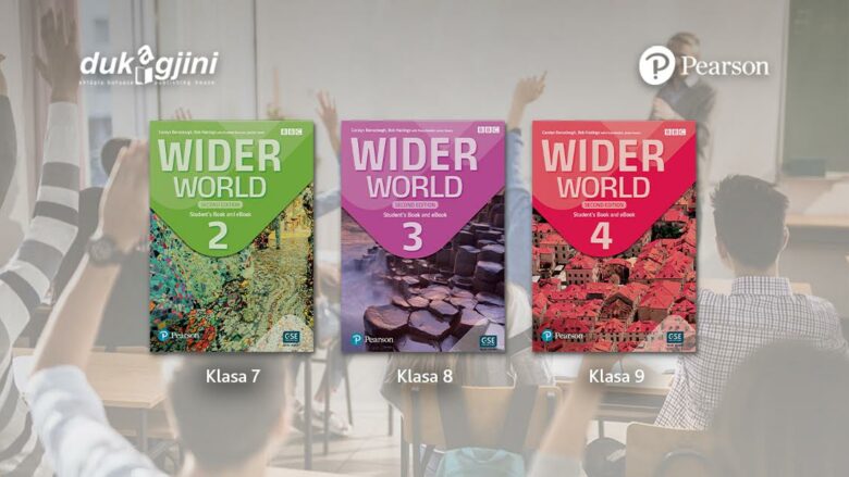 “Dukagjini” sjell tekste të reja shkollore për klasat 7, 8, 9 të serisë së librave “Wider World”
