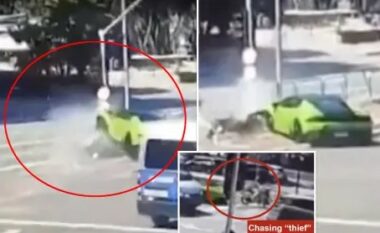 Ia vodhi Rolexin, tentoi ta shtyp hajnin e armatosur me Lamborghini – pamjet nga Brazili bëhen virale