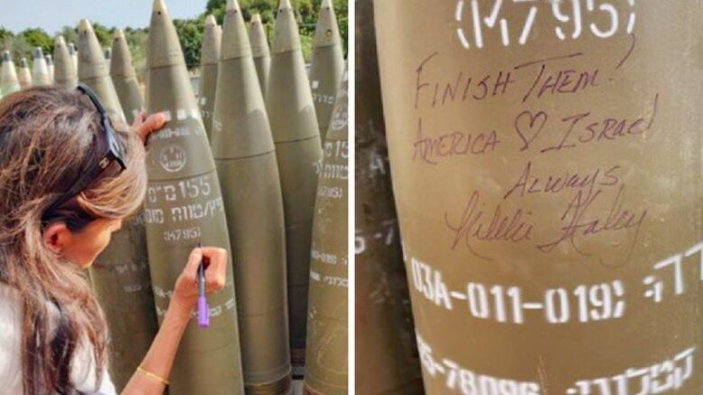 Nikki Haley shkruan në raketën izraelite të drejtuar për në Gaza: Jepuni fund, Amerika e do Izraelin