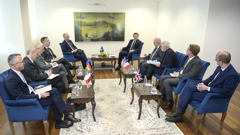 Kurti, ambasadorëve të QUINT-it: Normalizimi i marrëdhënieve me Serbinë dhe anëtarësimi në Këshillin e Evropës nuk duhet të përzihen