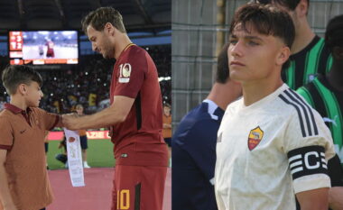Totti ia dha shiritin e kapitenit ditën e pensionimit, tani talenti italian grumbullohet me ekipin e parë të Romës