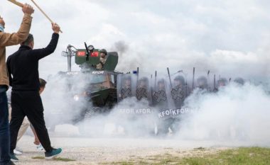 KFOR-i turk e kryen trajnimin për kontrollin e trazirave të turmës në kampin Bondsteel