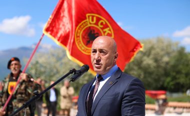 Haradinaj falënderon qytetarët që bënë homazhe në Gllogjan për 27 vjetorin e rënies së Luanit