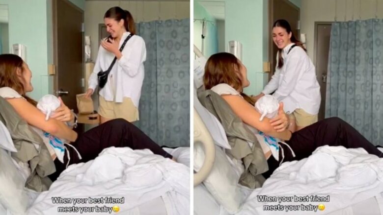 Një grua viziton në spital mikeshën pas lindjes – reagimi i saj do t’ju shkrijë zemrën