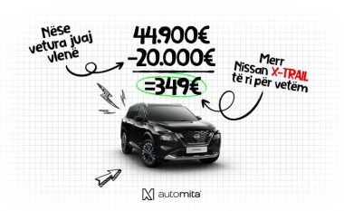 Matematikë e thjeshtë, Nissan X-Trail i ri “00” – Auto Mita