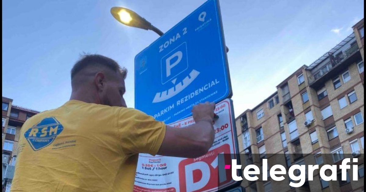  Prishtina Parking  njoftim të ri për banorët rezidentë në kryeqytet