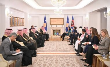 ​Fuqizimi i Kosovës në skenën ndërkombëtare, Osmani priti delegacionin nga Arabia Saudite