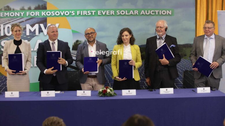 Ankandi i parë solar prej 100 MW, nënshkruhet kontrata – investim në vlerë mbi 70 milionë euro