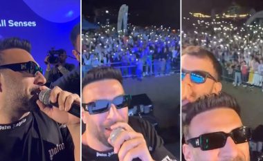 Bruno me grupin Revolt Klan ‘ndezin’ skenën në koncertin e çeljes së sezonit turistik në Vlorë