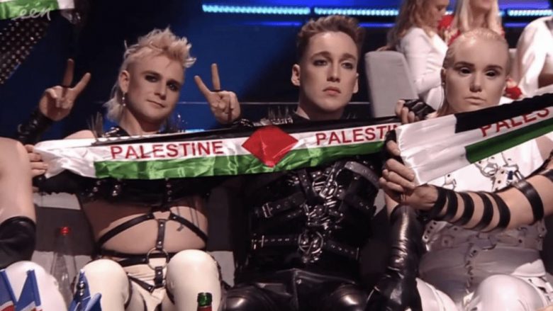 Si përfaqësuesit e Islandës në Eurovision 5 vjet më parë shfaqën flamurin e Palestinës dhe krijuan kaos në Izrael