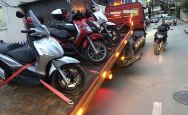 Policia konfiskon 19 motoçikleta në Pejë