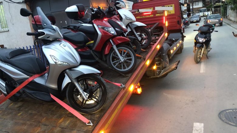 Policia sekuestron 19 motoçikleta në Pejë