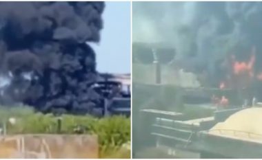 Një tjetër zjarr i madh në Rusi – digjet fabrika që prodhon jelekë antiplumb dhe helmeta për ushtrinë