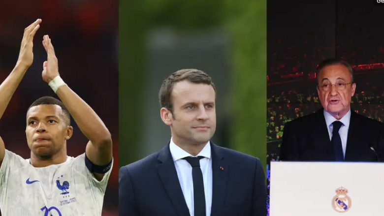Presidenti francez Macron e pranon se ka bërë ‘presion maksimal’ ndaj Real Madridit për të liruar Kylian Mbappen për Lojërat Olimpike
