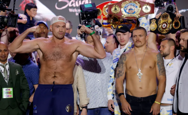 Gjithçka çfarë duhet të dini për meçi Tyson Fury dhe Oleksandr Usyk: Koha , titujt, rekordet dhe pesha e tyre