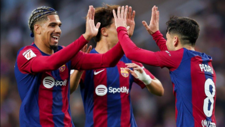 Barcelona fiton me tre gola ndaj Rayo Vallecanos, siguron vendin e dytë