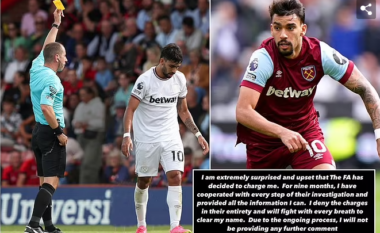 “Jashtëzakonisht i befasuar dhe i mërzitur” – Paqueta flet pasi u akuzua nga FA për ndëshkim me karton për baste