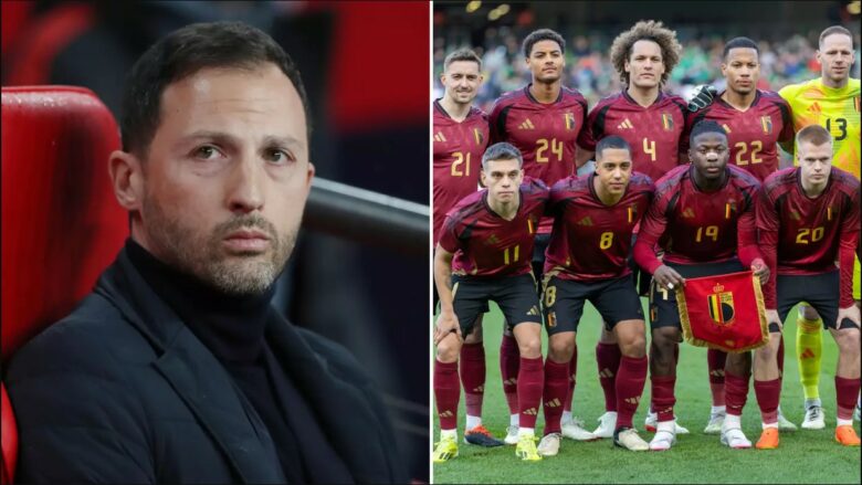Domenico Tedesco shpall listën me 25 futbollistë të Belgjikës të ftuar për Euro 2024 – Mungon Thibaut Courtois