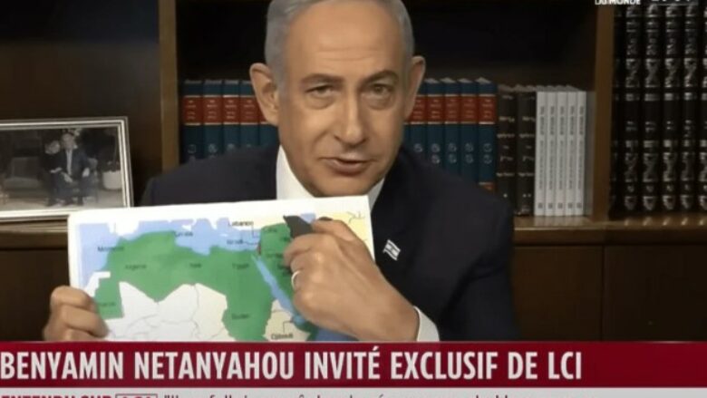 Netanyahu zemëroi marokenët me një hartë, më pas u kërkojë falje