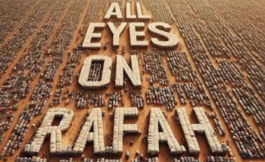 Si erdhi dhe çfarë do të thotë slogani viral ‘All eyes on Rafah’? Ai është përdorur 47 milionë herë në Instagram deri më tani