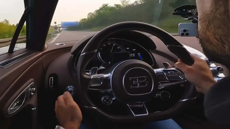 Publikohet videoja e një Bugatti Chiron Sport duke kapur shpejtësinë prej 413 km/h