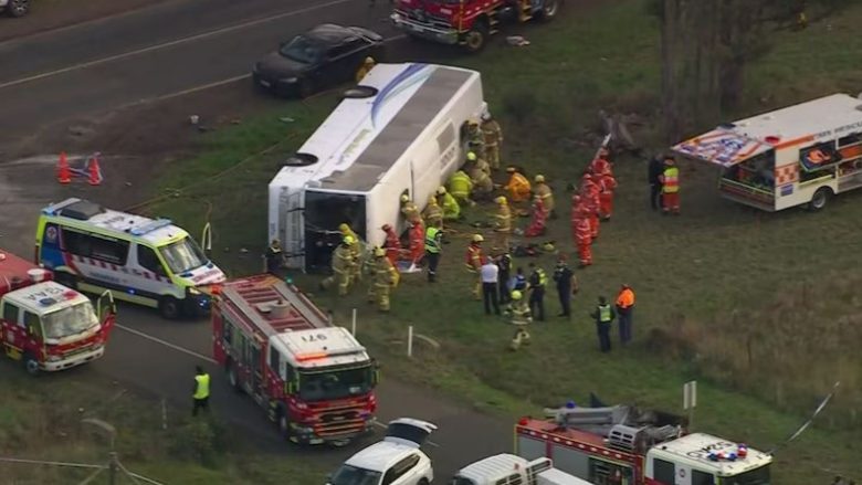 Të paktën tetë të vdekur në një aksident të rëndë të autobusit në Florida