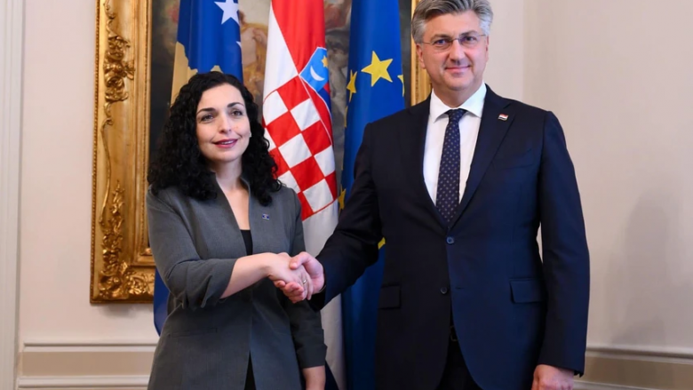Osmani uron kryeministrin e Kroacisë, Plenkoviq për mandatin e tretë