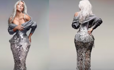 Kim Kardashian trondit sërish me korse të ngushtë dhe fustan të tejdukshëm në Met Gala 2024